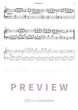 Sonatine Nr. 1 - Preview Page 2