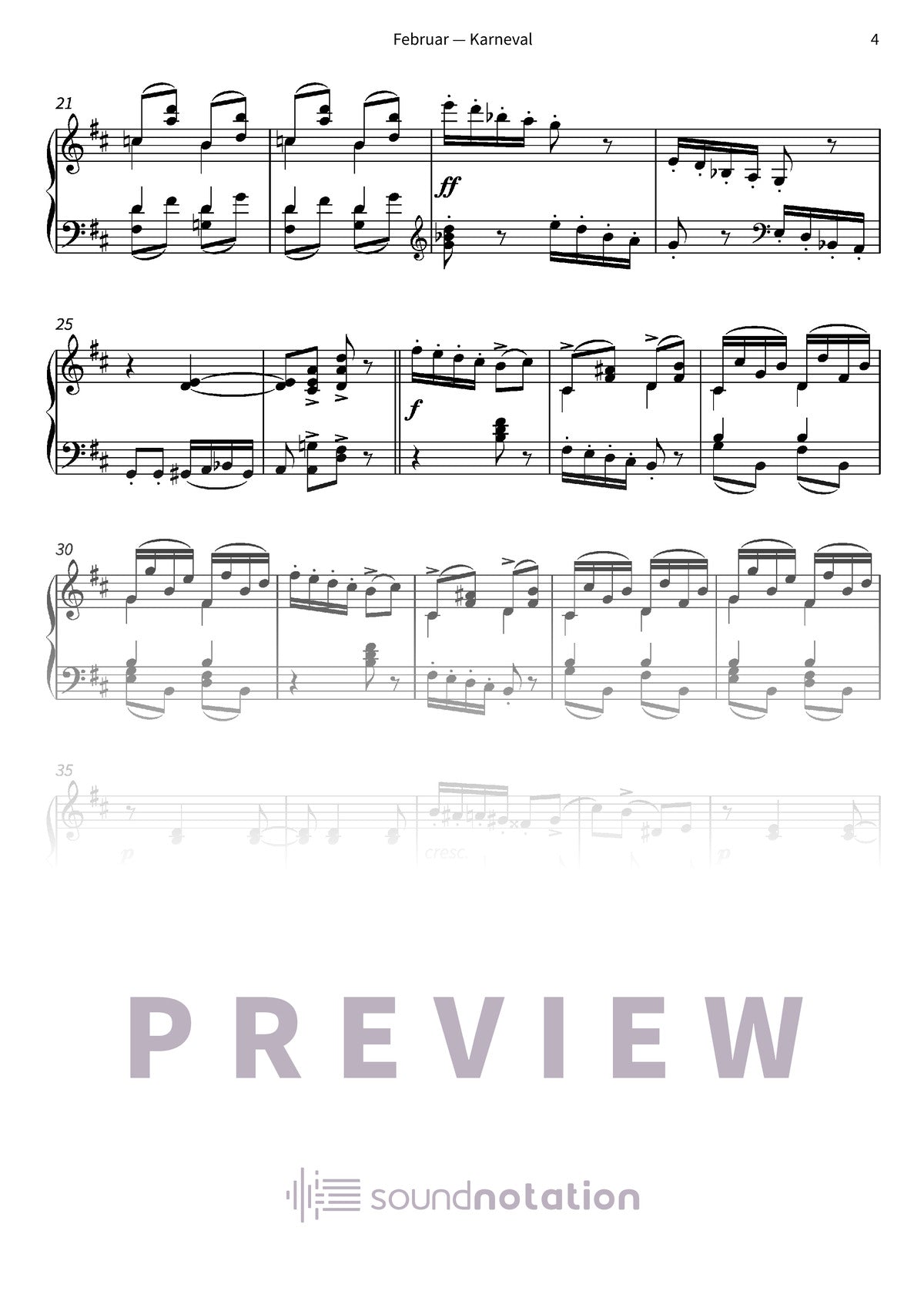Februar — Karneval - Preview Page 2