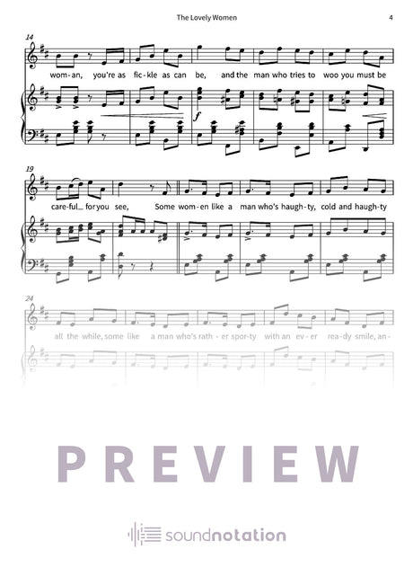 The Lovely Women - Preview Page 2
