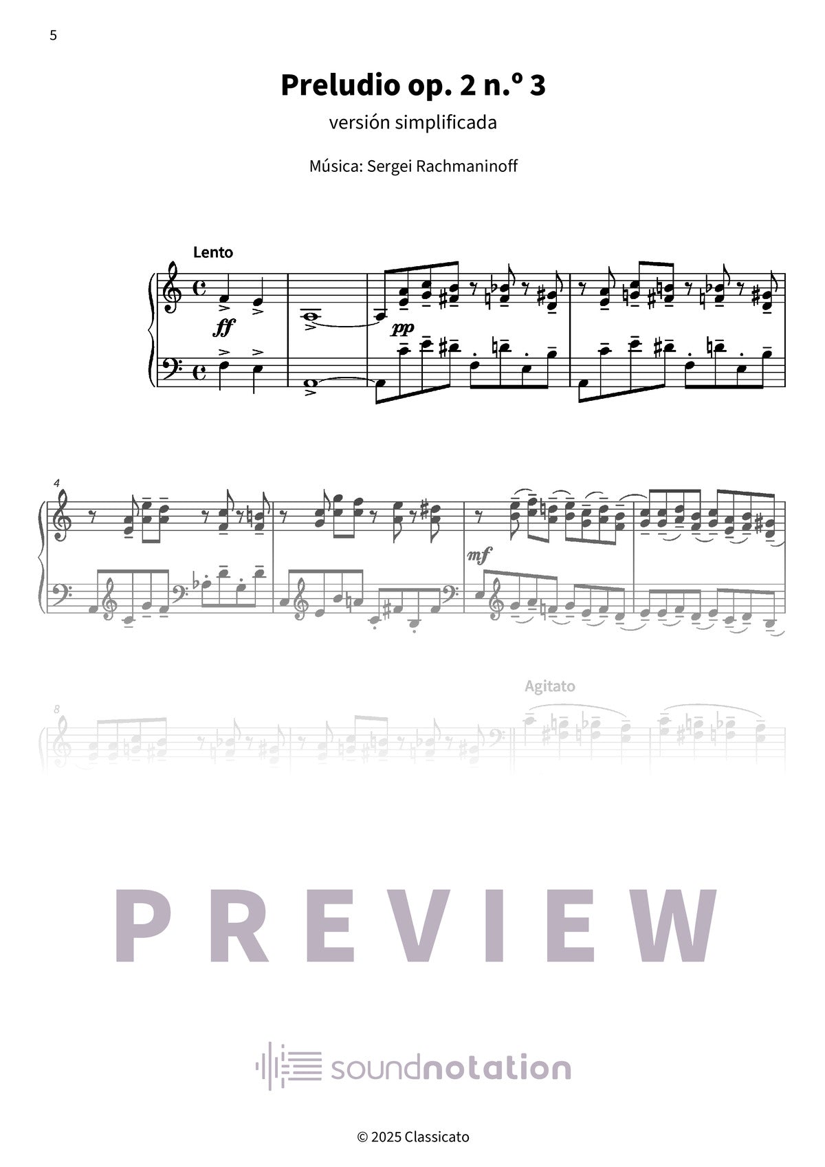 Sonidos Fuertes al Piano - Preview Page 2