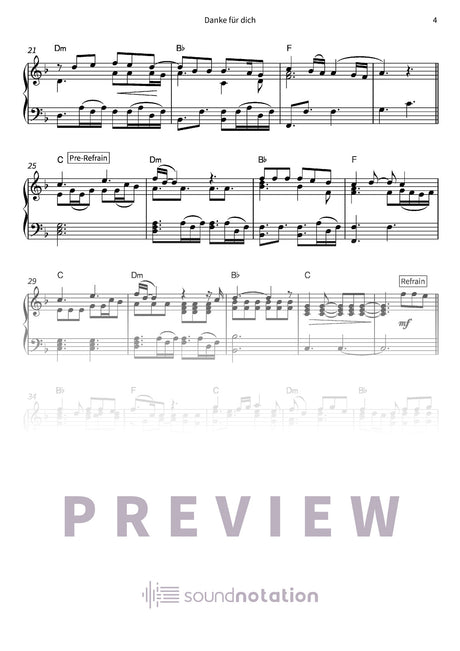Danke für dich - Preview Page 2