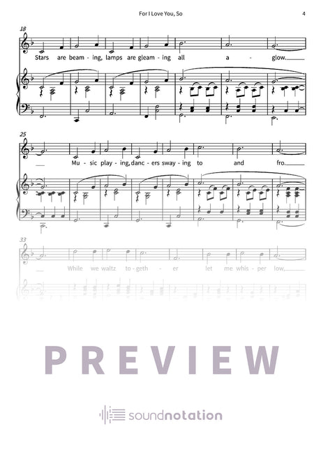 For I Love You, So - Preview Page 2