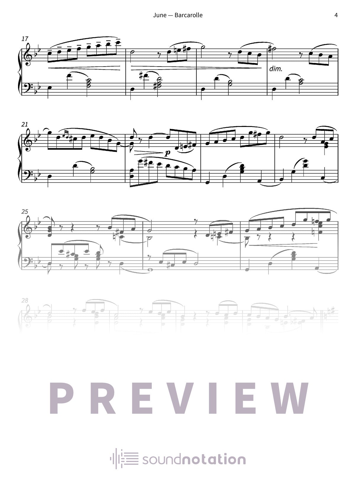 June — Barcarolle - Preview Page 2