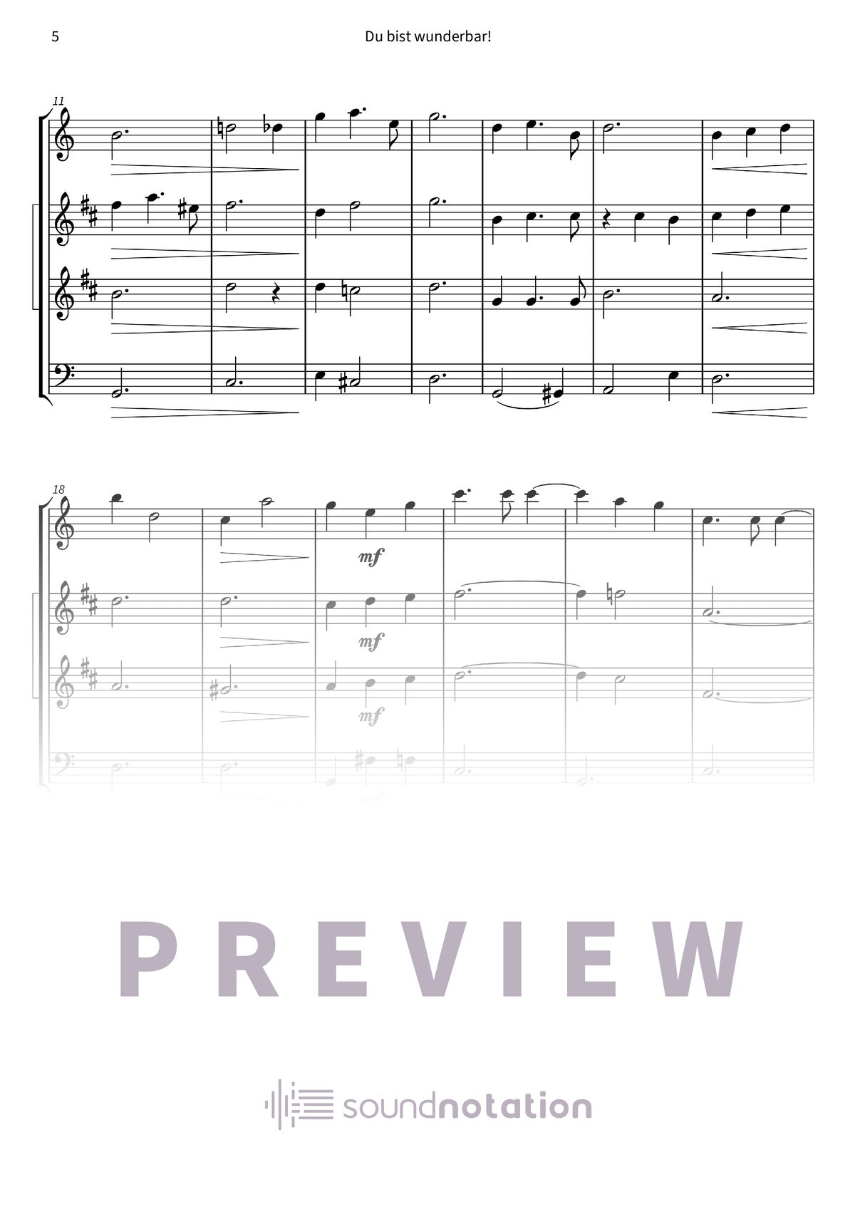 Du bist wunderbar! - Preview Page 2