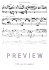 Quatre Pièces fugitives, Op. 15 - Preview Page 2