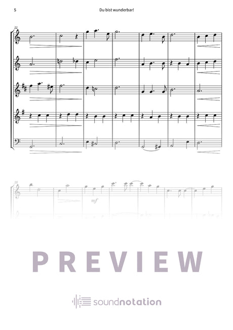 Du bist wunderbar! - Preview Page 2