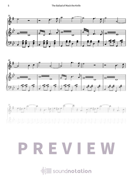The Ballad of Mack the Knife - Preview Page 2