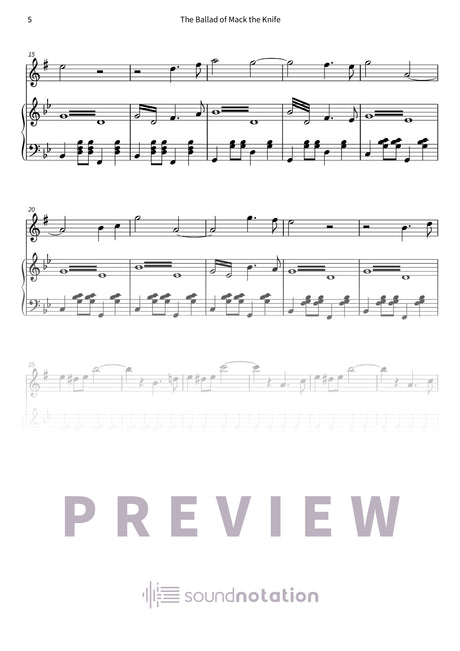 The Ballad of Mack the Knife - Preview Page 2
