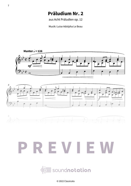 Acht Präludien op. 12 - Preview Page 2