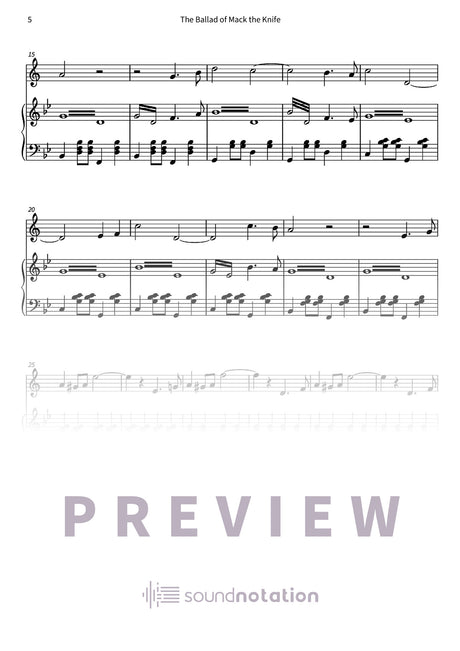 The Ballad of Mack the Knife - Preview Page 2