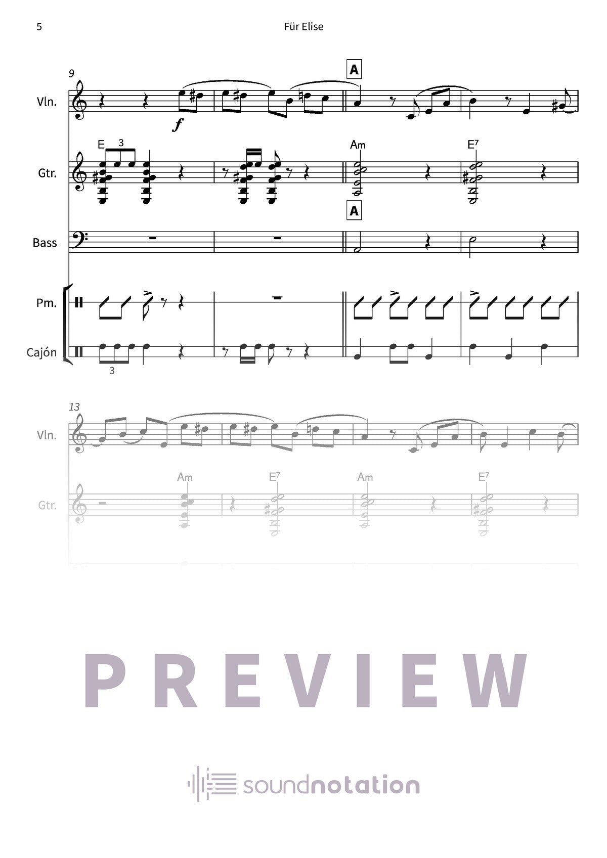 Für Elise - Preview Page 2