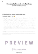 Kaffeepause am Klavier - Preview Page 2