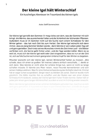 Kleine Igel schlafen gern - Preview Page 2