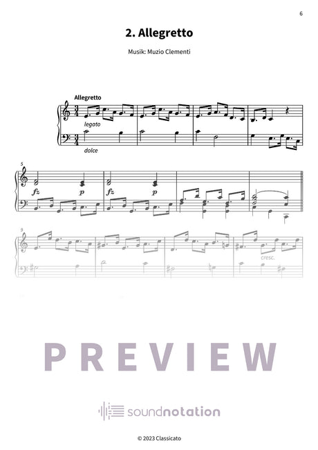Sonatine Nr. 2 - Preview Page 2