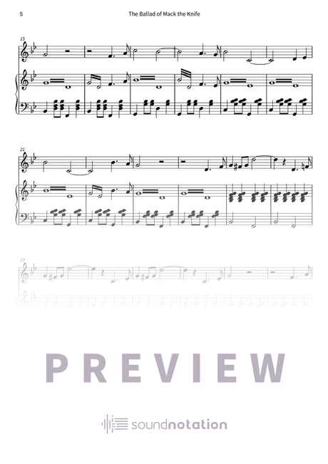 The Ballad of Mack the Knife - Preview Page 2