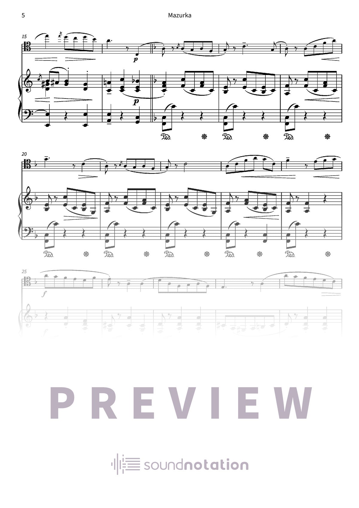 Mazurka - Preview Page 2