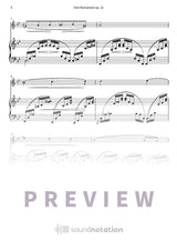 Drei Romanzen op. 22 - Preview Page 2