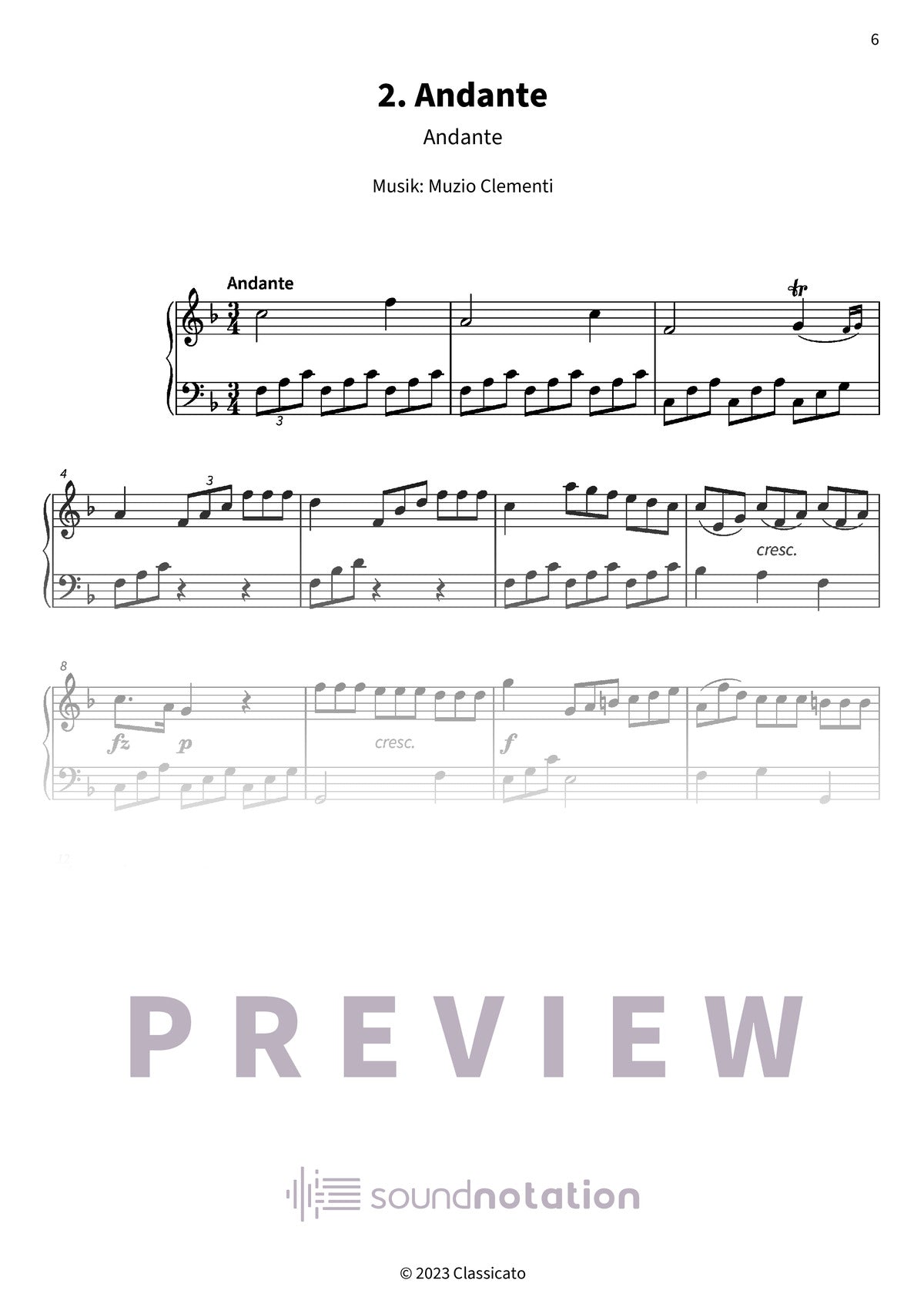 Sonatine Nr. 1 - Preview Page 2