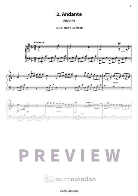 Sonatine Nr. 1 - Preview Page 2