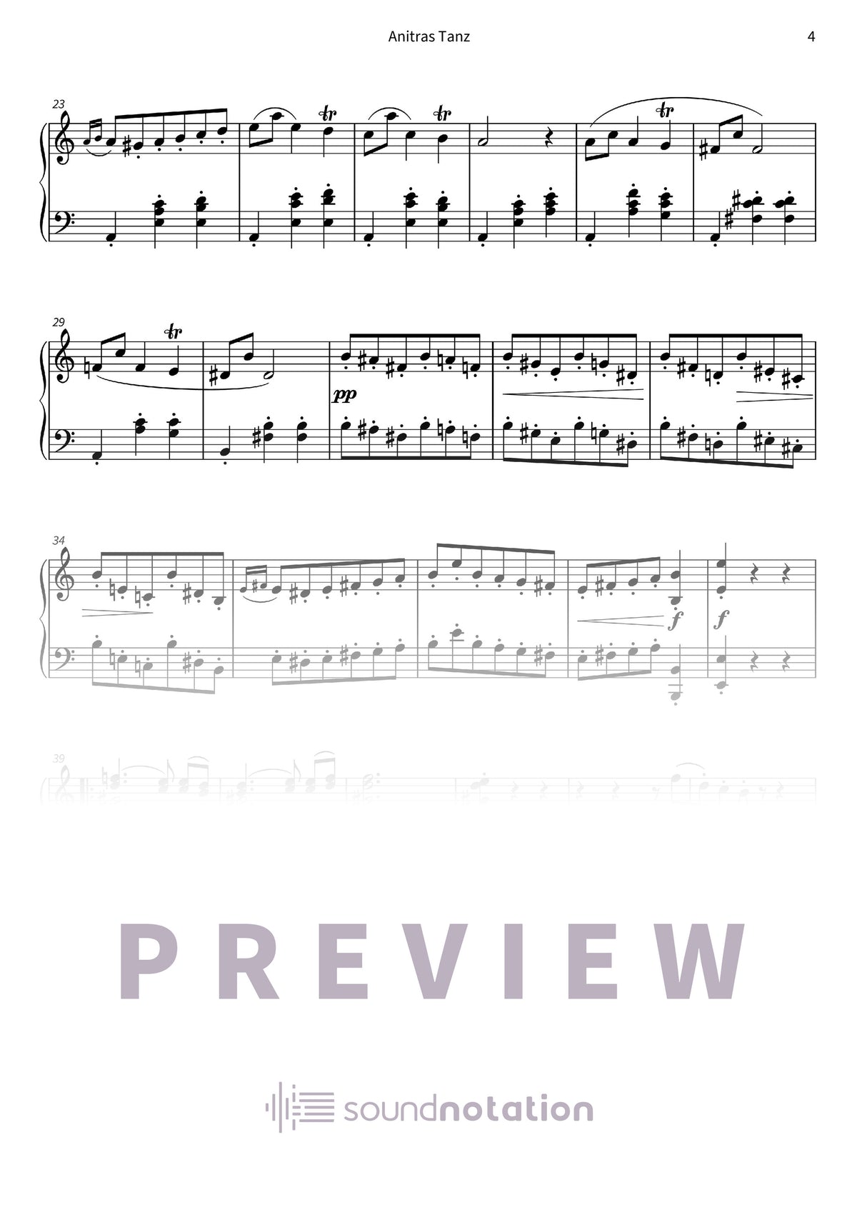 Anitras Tanz - Preview Page 2