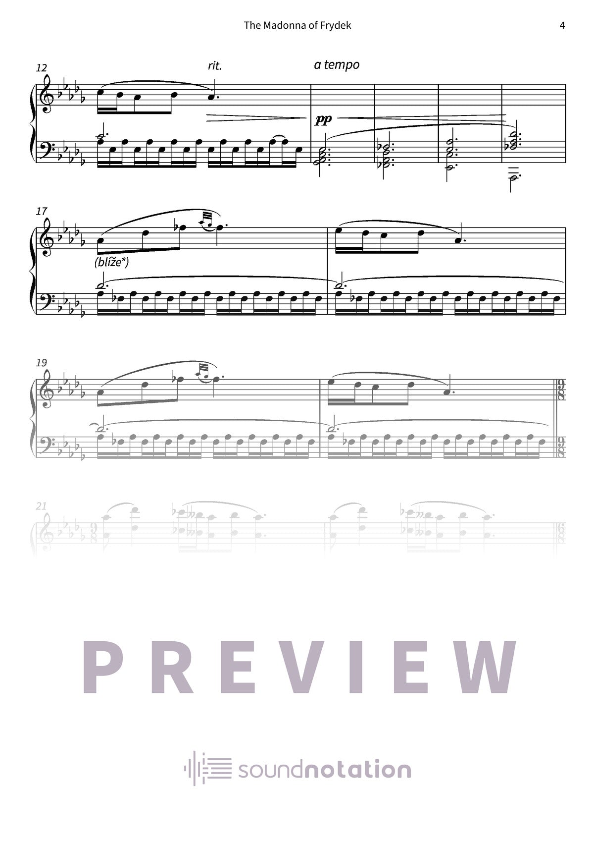 The Madonna of Frydek - Preview Page 2