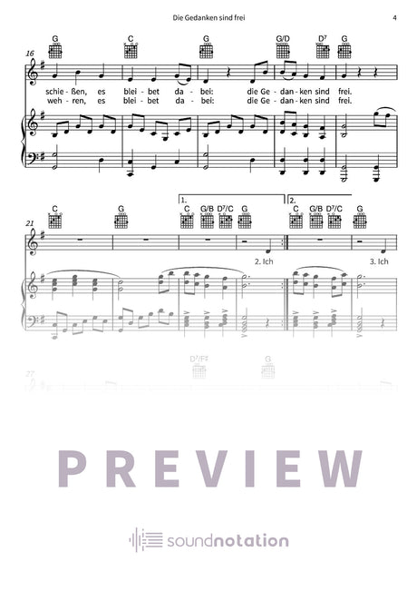 Die Gedanken sind frei - Preview Page 2
