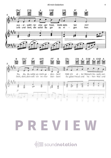 All mein Gedanken - Preview Page 2