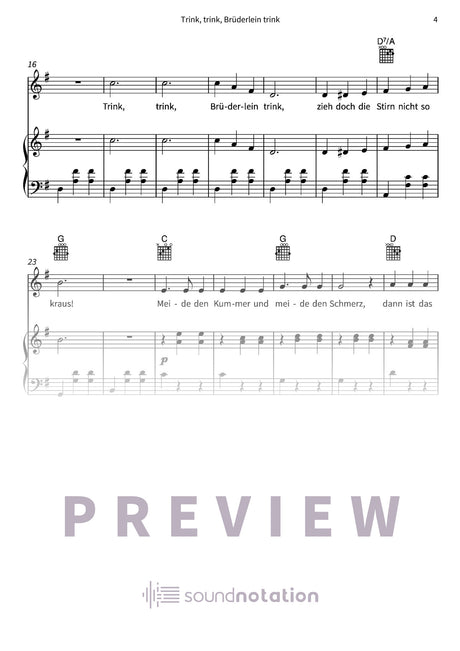 Trink, trink, Brüderlein trink - Preview Page 2