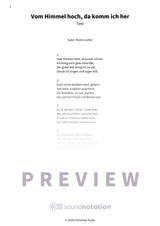 Vom Himmel hoch, da komm ich her - Preview Page 2