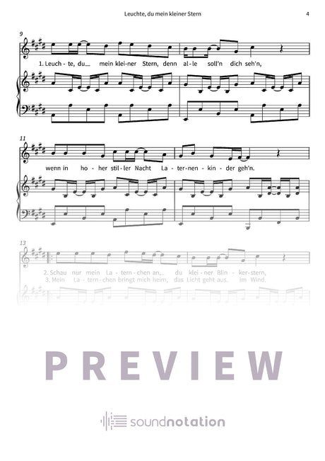 Leuchte, du mein kleiner Stern - Preview Page 2