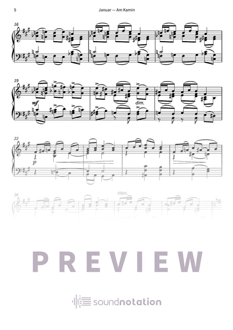 Die Jahreszeiten op. 37b - Preview Page 2