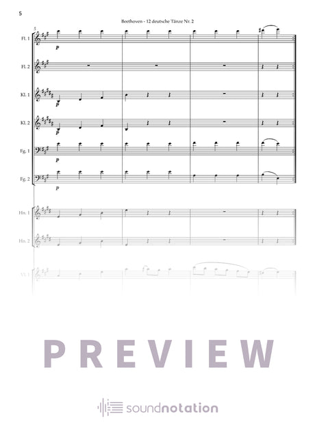 Deutscher Tanz Nr. 2 - Preview Page 2