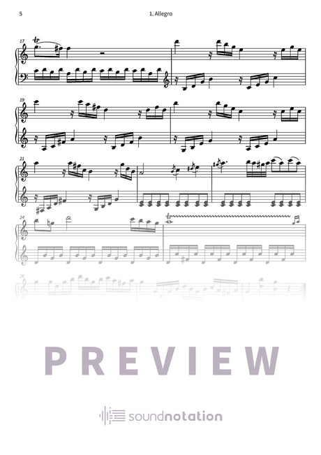 Sonata facile - Preview Page 2