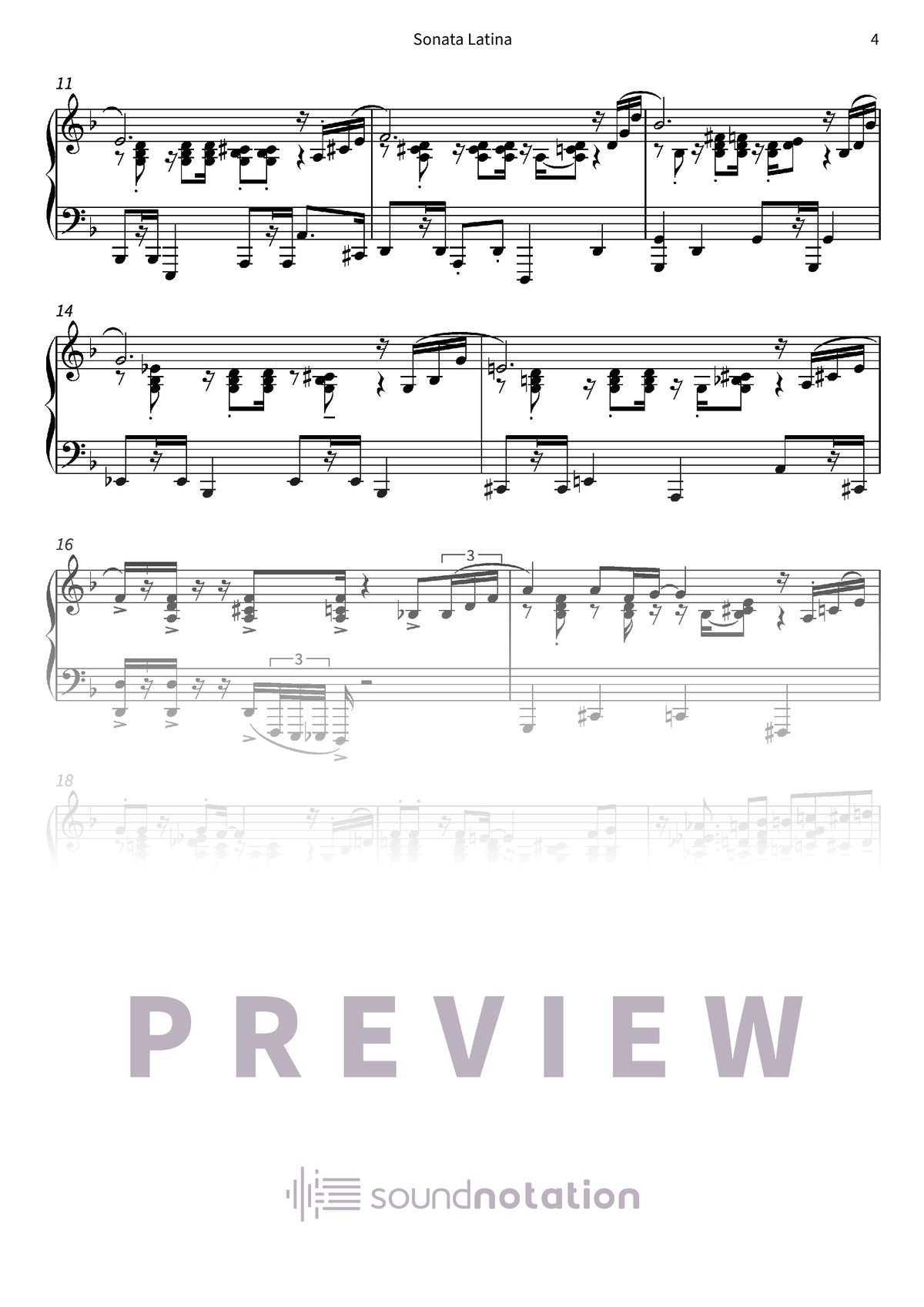 Sonata Latina - Preview Page 2