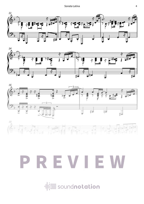 Sonata Latina - Preview Page 2