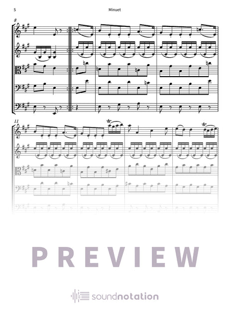 Minuet - Preview Page 2