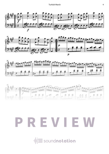 Turkish March - Preview Page 2