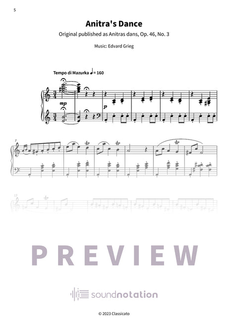 Grieg's Sunset Serenades - Preview Page 2