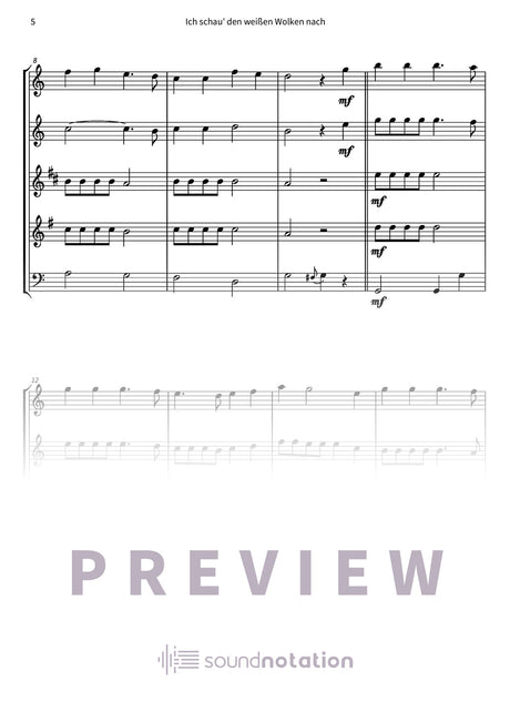 Ich schau' den weißen Wolken nach - Preview Page 2
