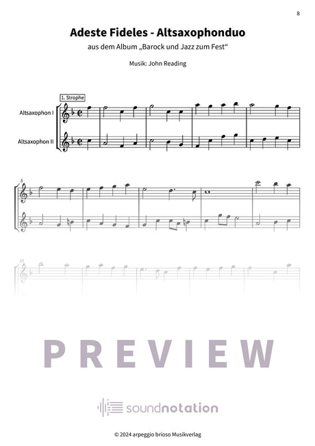 Adeste Fideles - Preview Page 2