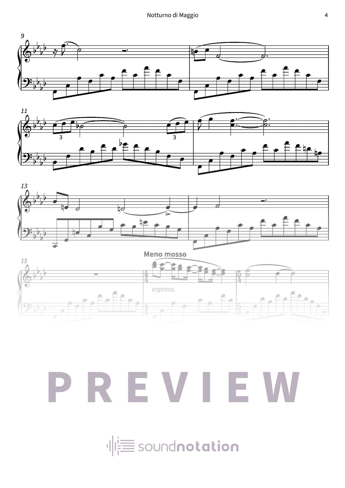 Un sogno lontano sopra il "Notturno di maggio" - Preview Page 2