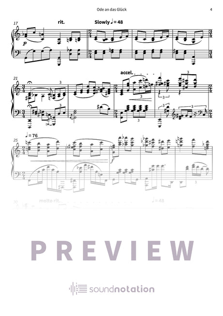 Ode an das Glück - Preview Page 2