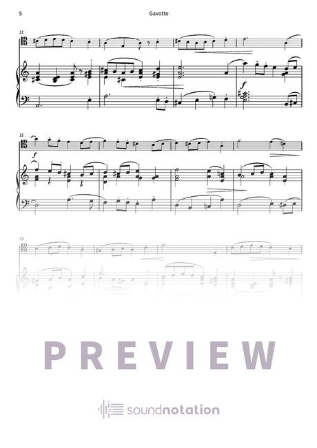 Gavotte - Preview Page 2