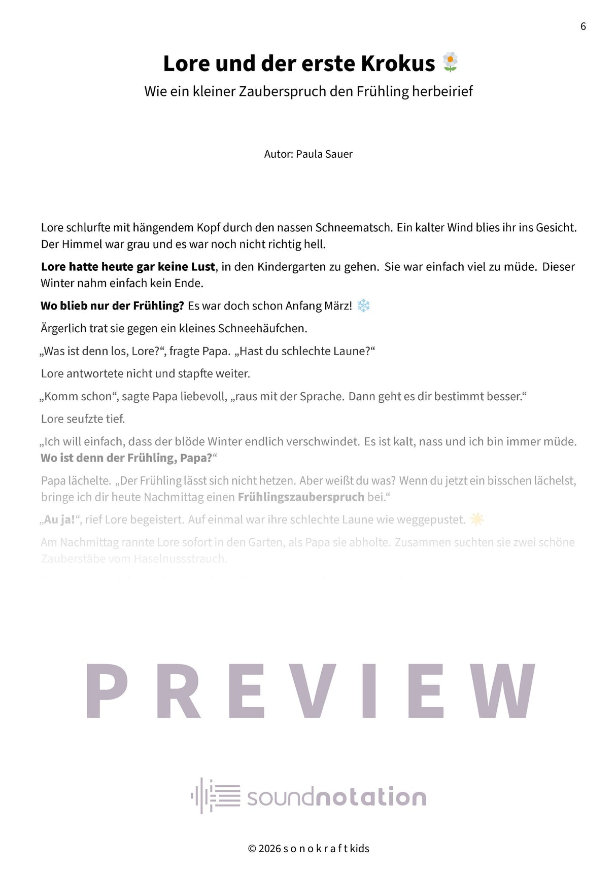 Lores Jahreszeiten‑Abenteuer - Preview Page 2