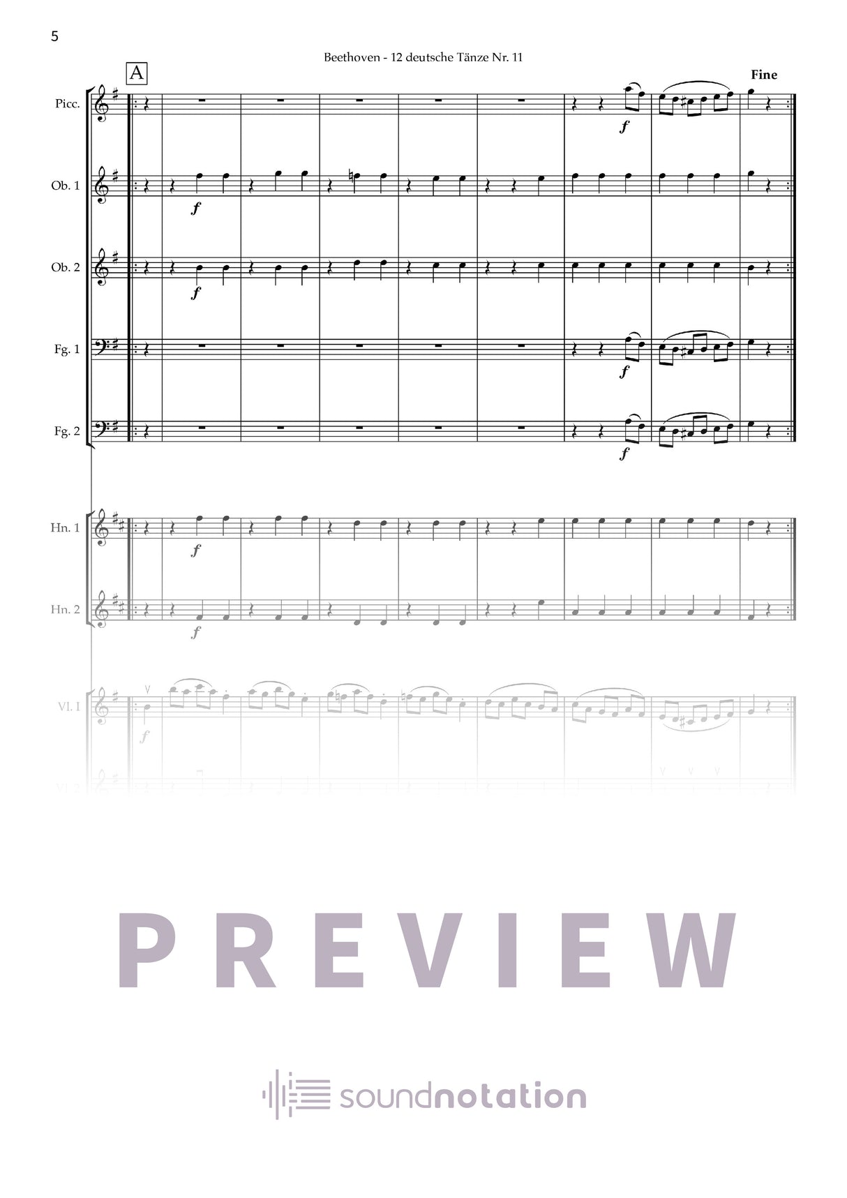 Deutscher Tanz Nr. 11 - Preview Page 2