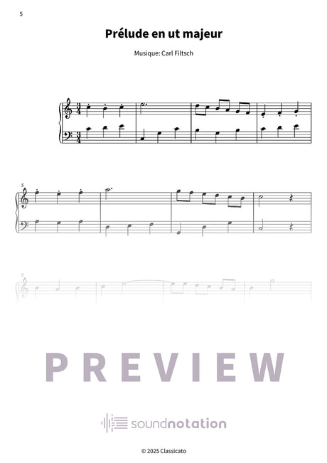 Six Préludes - Preview Page 2