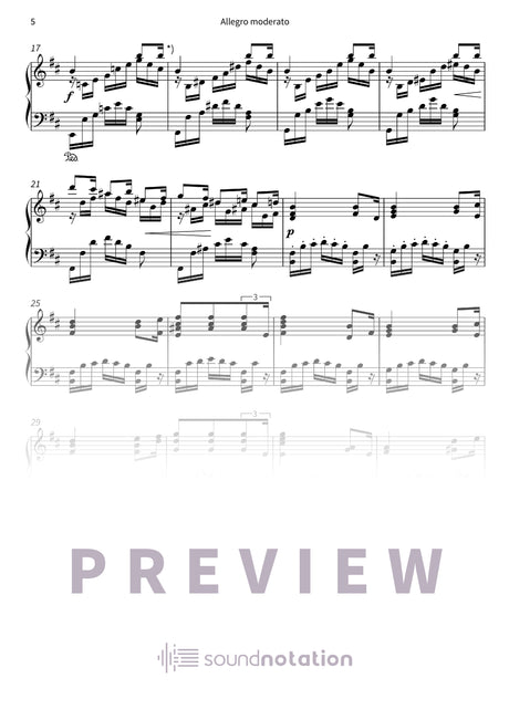 Vier Lieder für das Pianoforte op. 8 - Preview Page 2