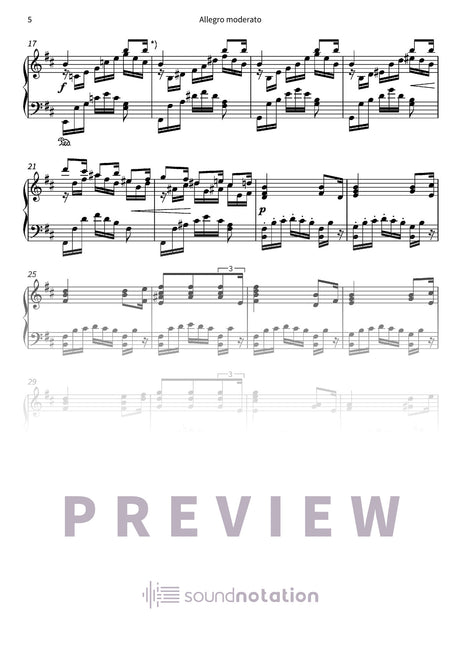 Vier Lieder für das Pianoforte op. 8 - Preview Page 2