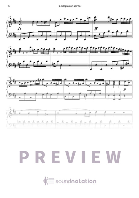 Sonatine Nr. 6 - Preview Page 2