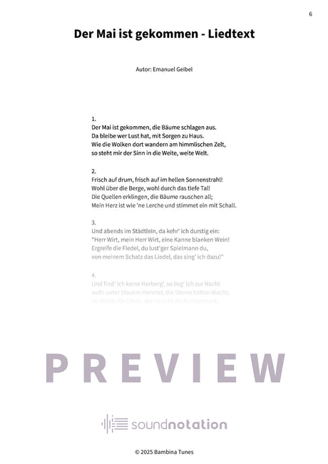 Der Mai ist gekommen - Preview Page 2